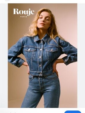 Rouje Blue Joe Denim Jacket